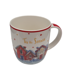 Кружка керамическая, в кор., 360 мл., Golden Wishes-2, PERFECTO LINEA