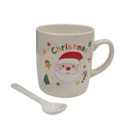 Кружка 230 мл с ложкой 9,5 см DA2237