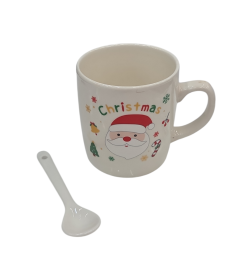 Кружка 230 мл с ложкой 9,5 см DA2237