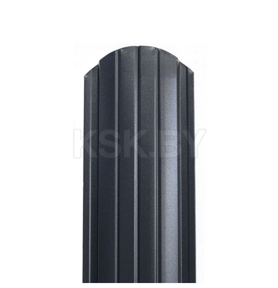 Штакетник "Stalcolor" 110мм двухсторонний Ral 7024/7024 Графит 1,7 м