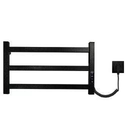 Полотенцесушитель с электрическим элементом, тип: Е2.L.50x30.P3(П) Pro-line.Timer.Муар Black