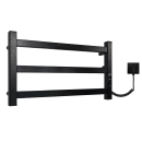 Полотенцесушитель с электрическим элементом, тип: Е2.L.50x30.P3(П) Pro-line.Timer.Муар Black