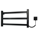 Полотенцесушитель с электрическим элементом, тип: Е2.L.50x30.P3(П) Pro-line.Timer.Муар Black