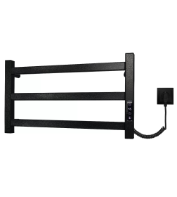 Полотенцесушитель с электрическим элементом, тип: Е2.L.50x30.P3(П) Pro-line.Timer.Муар Black