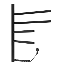 Полотенцесушитель с электрическим элементом, тип Е2. модель Ti#1 E2.L.43х60.F4.СМ1, черный