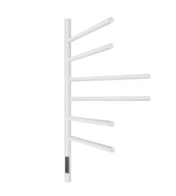 Полотенцесушитель с электрическим элементом, тип Е2. модель Ti#1 E2.L.43х80.F6.СМ1, белый