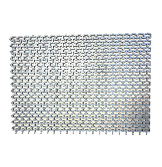 Модуль ковровый "Пила" 0,82х0,58 м. графит