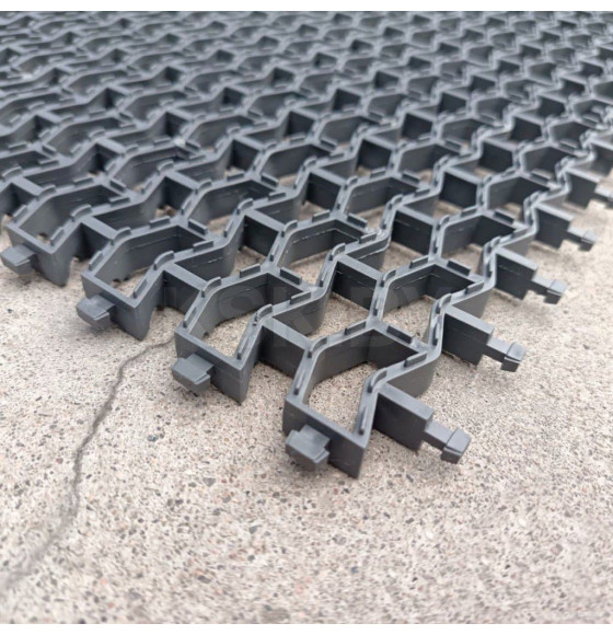 Модуль ковровый "Пила" 0,82х0,58 м. графит