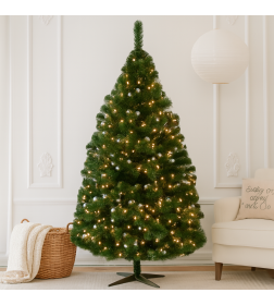 Сосна искусственная Канадская с белыми кончиками 120 см