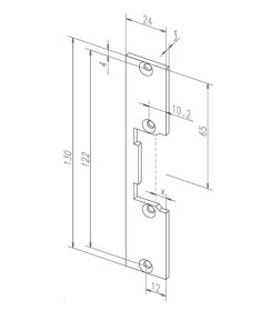 Запорная планка ST-SL011SP