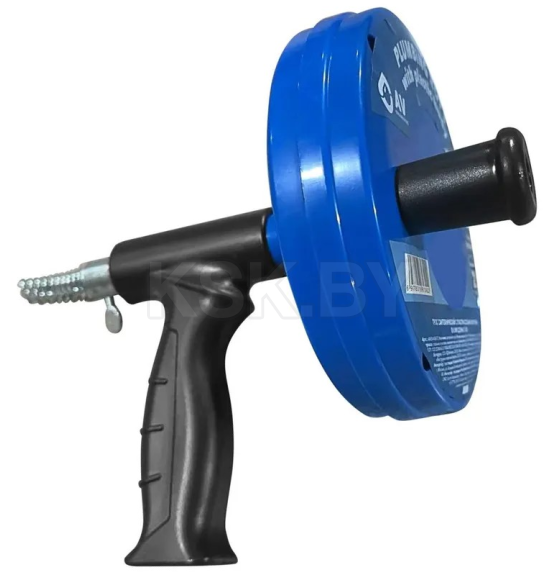 Трос сантехнический с пластмасcовым корпусом ф 6 мм длина 7,5 м, AV Engineering (AVE4400675) 