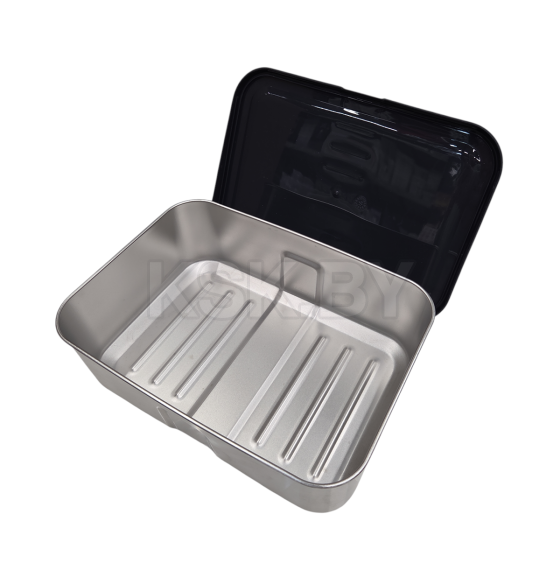 Ланч-бокс 21 х 14,5 х 7 см, нержавеющая сталь 18/10, полипропилен, синий 1100196 Essentials BergHOFF (1100196) 