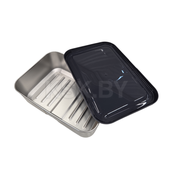 Ланч-бокс 21 х 14,5 х 7 см, нержавеющая сталь 18/10, полипропилен, синий 1100196 Essentials BergHOFF (1100196) 