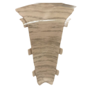 Внутренний угол 67мм LL014 Катальпа с тиснением (упак 2шт)