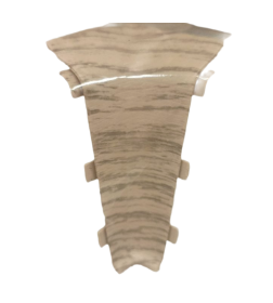 Внутренний угол 67мм LL014 Катальпа с тиснением (упак 2шт)