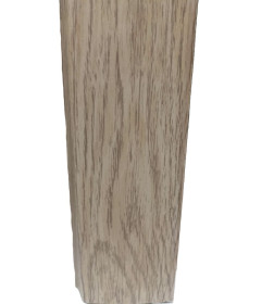 Плинтус ПВХ напольный 67мм со съемной панелью LL014 Катальпа с тиснением 2,2 м