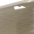 Корзина для белья  Альтернатива Плетенка 60л белая М2254 Уценка (М2254) 