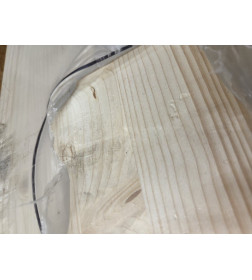 Подоконная доска АВ (ель,сосна) 40х300х2500мм УЦЕНКА