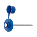 Гвоздь кровельный 2.8х70 мм с пласт. шляпкой, синий (100 шт в пласт. конт.) STARFIX (SMP5-74394-100) 