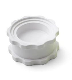 Мельница для чеснока, белая Технопластик