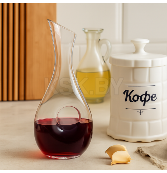 Графин стеклянный 800 мл 13,8*9,4*30,5 см 25959 (25959) 