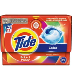Тайд жидкий в капсулах 12х16.8г  Color
