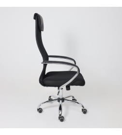 Кресло рабочее FIRST CH ткань/сетка, черный 124155