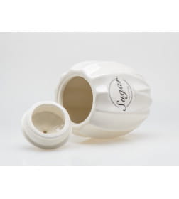 Банка для сыпучих продуктов керамическая "Sugar" 700 мл/11,3*11,3*15,6 см QC24B179S