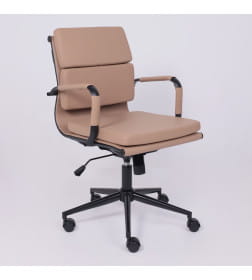 Кресло рабочее INDIGO LB кофейный/черный 123296