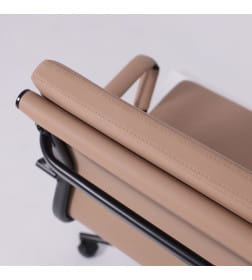 Кресло рабочее INDIGO LB кофейный/черный 123296