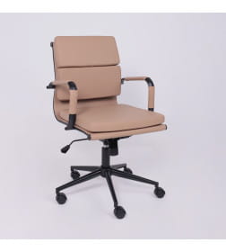 Кресло рабочее INDIGO LB кофейный/черный 123296