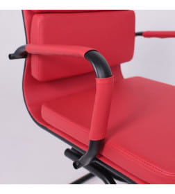 Кресло рабочее INDIGO CF красный/черный 123298