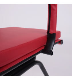 Кресло рабочее INDIGO CF красный/черный 123298