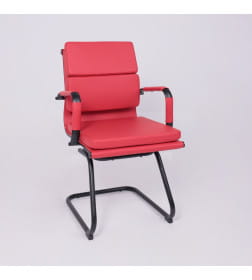 Кресло рабочее INDIGO CF красный/черный 123298