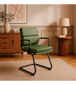 Кресло рабочее INDIGO CF зеленый/черный 123297