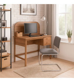 Кресло СЛАВИЯ Leto 68 темно-серая ткань/хром 125538