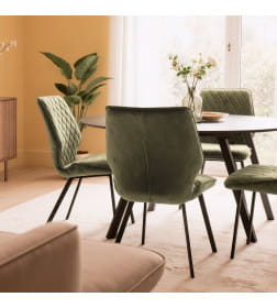 Стул Rafael M-R 360, d12 OLIVE LUX черный 126488