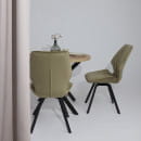 Стул Rafael M-R 360, d12 OLIVE LUX черный 126488 (126488) 