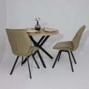 Стул Rafael M-R 360, d12 OLIVE LUX черный 126488 (126488) 