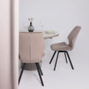 Стул Rafael M-R 360, d05 CAPPUCCINO LUX черный 126952 (126952) 