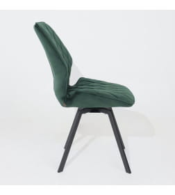 Стул Rafael M-R 360, d13 DARK GREEN LUX черный 126489