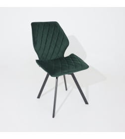 Стул Rafael M-R 360, d13 DARK GREEN LUX черный 126489