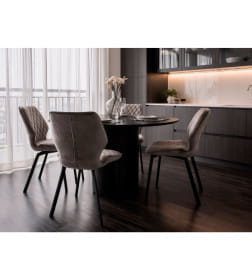 Стул Rafael M, b22 GREY LUX черный 126598