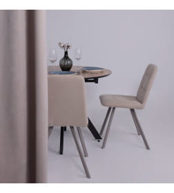 Стул ROMMY, b03 CREAM LUX\капучино