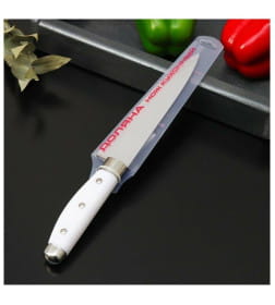 Нож кухонный «Инканто», лезвие 15 см, цвет белый Доляна