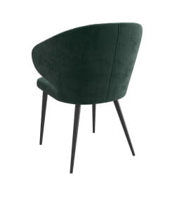 Стул ROB, b10 GREEN LUX черный 123529