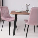 Стол МАЙОН,1200х800х740мм, дуб морёный/черное подстолье КС-60 (108941) 