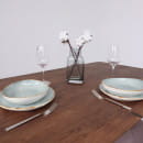 Стол МАЙОН,1200х800х740мм, дуб морёный/черное подстолье КС-60 (108941) 