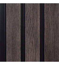 Реечная панель Grace ПВХ 3D RAIL Дуб рустикальный 2700х120х10мм