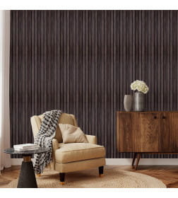 Реечная панель Grace ПВХ 3D RAIL Дуб рустикальный 2700х120х10мм